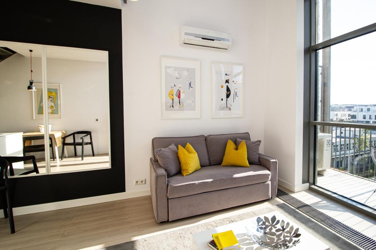 Qbik Loft Modern Apartment Varsóvia Exterior foto
