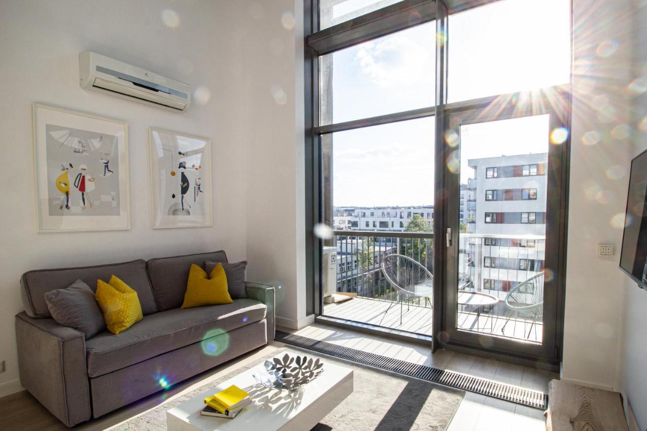 Qbik Loft Modern Apartment Varsóvia Exterior foto